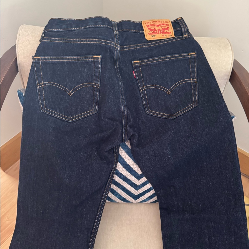 Levi's 505s Men's Dark Indigo Straight Jeans